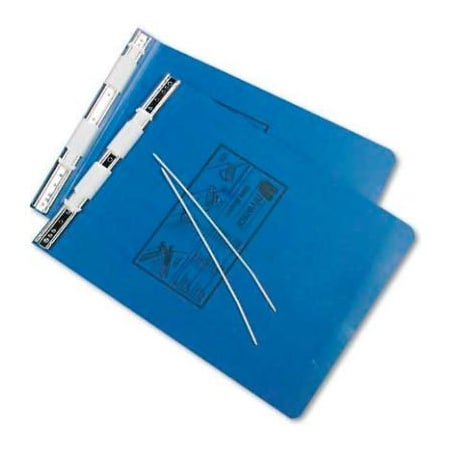 Universal Universal Pressboard Hanging Data Binder, 9-1/2 x 11, Unburst Sheets, Blue UNV15432***